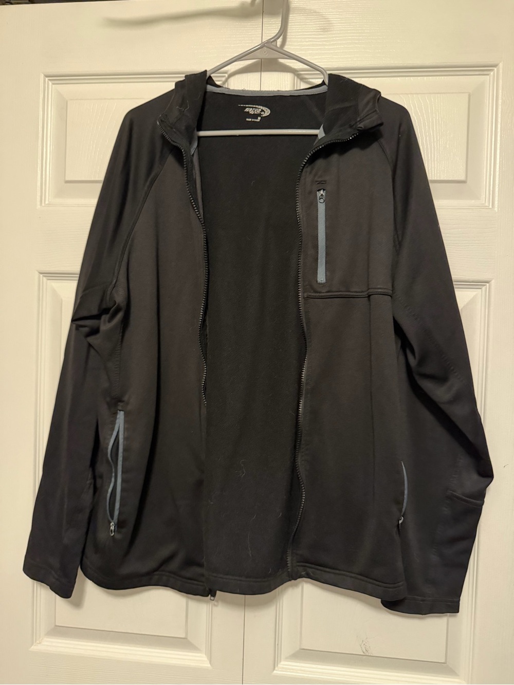 O'Neill Black Lightweight Hooded Jacket with Zip Pockets